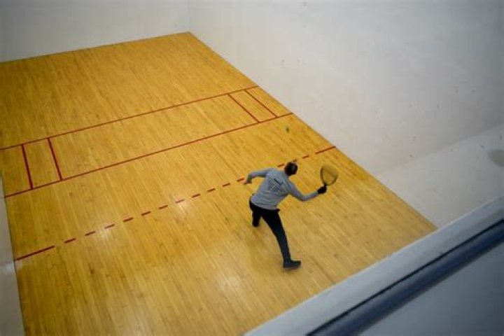 Are squash and racquetball courts the same?