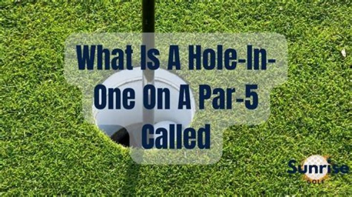 Has anyone ever hit a hole-in-one on a par 5?
