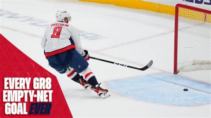 How many empty goals does Ovechkin have?