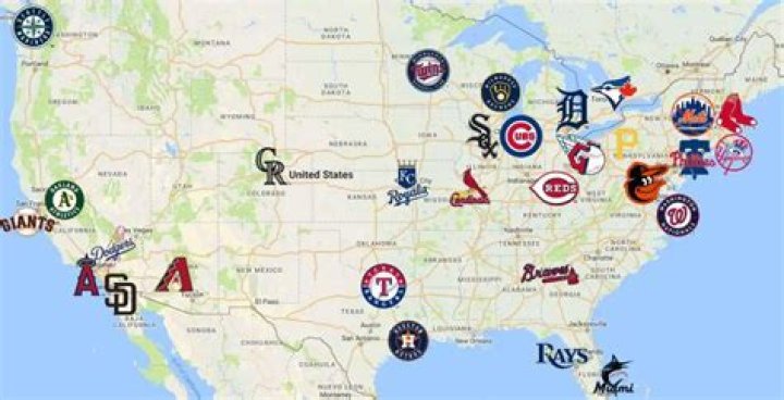 What states have more than one MLB team?
