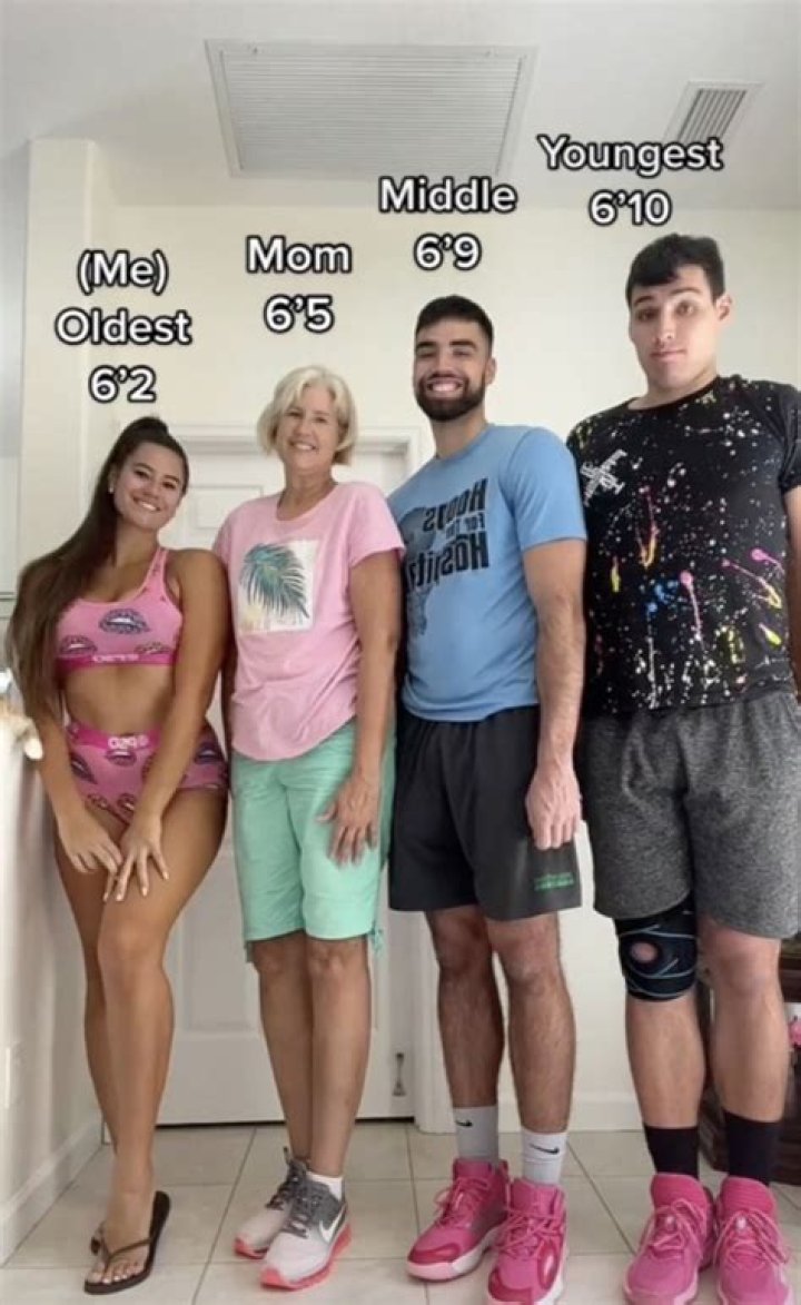 Who is the tallest cheerleader?